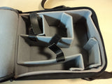 Hakuba Durable Camera Bag 10in L x 9in W x 5in D Gray/Black Transam Nylon -- Used