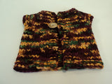 Handcrafted Girls' Baby Sweater Textured 100% Merino Wool Unisex Kids 0-1 -- New No Tags