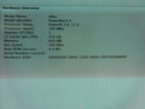 Apple eMac PowerMac 4 4 PowerPC G4 17in 700MHz 40GB Hard Drive A1002 EMC 1903 -- Used
