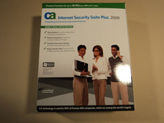 CA Internet Security Suite Plus 2009 10 User #091808 -- New