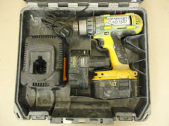 DeWalt 1/2in Cordless Drill/Driver XRP 14.4V 0-450/0-1400/0-1800 RPM DW983 -- Used