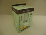 Veranda Ottoman/Side Table Cover Large Beige Fits 26in x 26in Square 71982 -- New