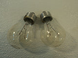 Philips 15 Watt Incandescent Light Bulb 2 Pack Clear Appliance 15A15/CL -- New