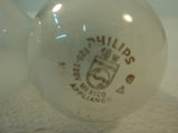 Philips 40 Watt Incandescent Light Bulb 2 Pack Frost Appliance A15 Series 40A/15 -- New