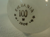GTE Sylvania 100 Watt Incandescent Light Bulb Lamp Frost E26 Medium Base A2145-B -- New