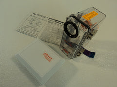JVC Waterproof Marine Camcorder Case Clear Maintenance Kit Included WR-DV35U -- New