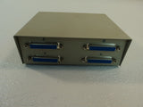 Standard Manual Data Switch Box DB25 2 Port -- Used