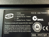 Dell Deluxe Computer Keyboard PS2 Black PS/2 RT7D00 -- Used