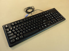 DCT Factory OG Deluxe Desktop Computer Keyboard PS2 Black PS/2 KBJ-006B -- Used