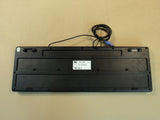 DCT Factory OG Deluxe Desktop Computer PS2 Keyboard Black PS/2 KBJ-006B -- Used