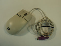 Microsoft IntelliMouse PS2 Ball Mouse Gray 2 Button 1.2A Scroll Wheel X04-72168 -- Used