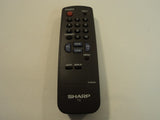 Sharp Remote Control TV Genuine OEM G1324SA -- Used