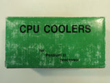 Standard CPU Cooling Unit Ball Bearing Fan 12VDC Pentium II Processor 662-122614 -- New