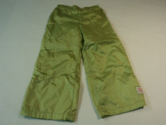 Green Dog Boys' Pants Nylon Polyester Male Kids 3T Greens Solid -- Used