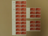 USPS Scott 2247 22c 1986 Pan American Games Indianapolis Lot of 3 Plate Block -- New