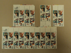 USPS Scott 2067-70 20c 1983 Winter Olympics Lot Of 4 Plate Block Mint NH -- New