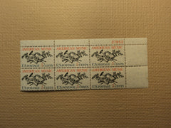 USPS Scott 1252 5c American Music 1964 Mint NH Plate Block 6 Stamps -- New