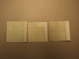 USPS Scott 710 711 712 Washington Bicentennial Issue Plate Block 1932 Mint NH OG -- New