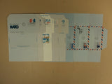 USPS Air Letter Sheets First Day of Issue Lot of 14 1950's 1960's 1970's 1980's -- New