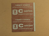 USPS Scott 1948a 1981 C Series 20c Eagle 2 Books Of 20 38 Stamps 4 Panes -- New