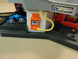 Fisher Price Rev N Go Stunt Garage Play Set With 2 Cars X5855 -- Used
