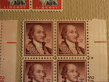 USPS Scott 1030-53 Liberty Series 1954-61 Lot Of 28 Plate Block 112 Stamps -- New