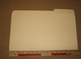 Universal File Folders 1/3 Tab Cut Manilla 100ct 15113 * Paper  -- New
