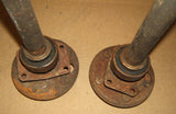 Ford 63 Thunderbird Rear Axel Shafts Genuine OEM tb63-90 Vintage Steel -- Used