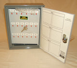 Burg Wachter Key Cabinet 11-in x 8 1/2-in x 3-in 57 Keys German Made 6700/57 -- New
