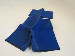 STA SLIM Products Compression Shorts And Waist Band Blue/Black Trimmer Neoprene -- Used