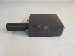 Professional Bolt On Arm Light Fixture Mount Rectangular 12in x 5in x 3in Metal -- Used