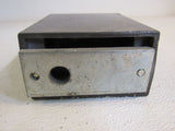 Professional Bolt On Arm Light Fixture Mount Rectangular 12in x 5in x 3in Metal -- Used