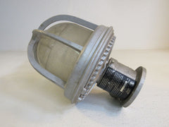Benjamin Caged Outdoor Light Fixture 600W 13in x 10in Vapor Tight 2790 Metal -- Used
