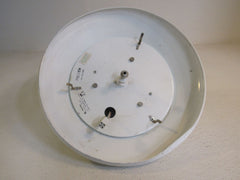 Professional Ceiling Hanging Fluorescent Light Fixture 15in x 8in White Metal -- Used