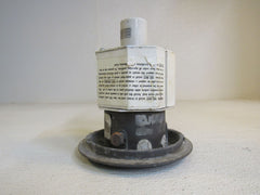 Hubbell/Sterner Light Fixture Base Globe G-24 8in x 6.5in NRG-501 Metal Plastic -- Used