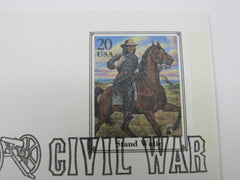 USPS Scott UX211 20c Stand Waite First Day of Issue Postal Card -- New