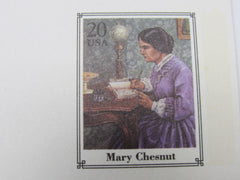 USPS Scott UX214 20c Mary Chesnutt Mint Never Hinged/MNH Postal Card -- New