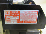 Square D Company Lighting Contactor Class 8903 6.5in x 5.5in Series BMF LL0 40 -- Used