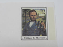 USPS Scott UX216 20c William T Sherman Mint Never Hinged/MNH Postal Card -- New