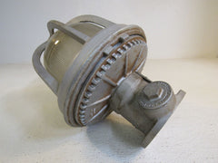Benjamin Caged Outdoor Light Fixture 600W 13in x 9in PS 30 2790 Metal Glass -- Used