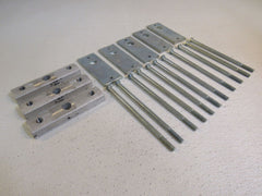 Cooper Lighting Concourse Pole Side Mounting Arm Bracket Lot of 19 Vintage Metal -- Used