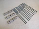 Cooper Lighting Concourse Pole Side Mounting Arm Bracket Lot of 19 Vintage Metal -- Used