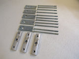 Cooper Lighting Concourse Pole Side Mounting Arm Bracket Lot of 19 Vintage Metal -- Used