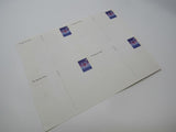 USPS Scott UX279 20c Love Swans Sheet of 4 Mint Never Hinged/MNH Postal Card -- New
