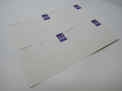 USPS Scott UX279 20c Love Swans Sheet of 4 Mint Never Hinged/MNH Postal Card -- New