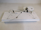 HE Williams Recessed Fluorescent Luminaire 24in x 9in x 7in 90352180-1 Metal -- Used