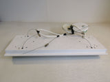HE Williams Recessed Fluorescent Luminaire 24in x 9in x 7in 90352180-1 Metal -- Used