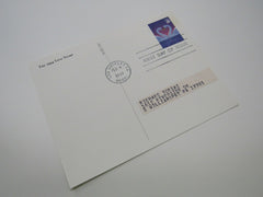 USPS Scott UX279 20c Love Swans First Day of Issue Postal Card -- New