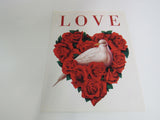 USPS Scott UX279 20c Love Swans First Day of Issue Postal Card -- New