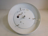 Professional Ceiling Hanging Fluorescent Light Fixture 15.5in White Metal -- Used